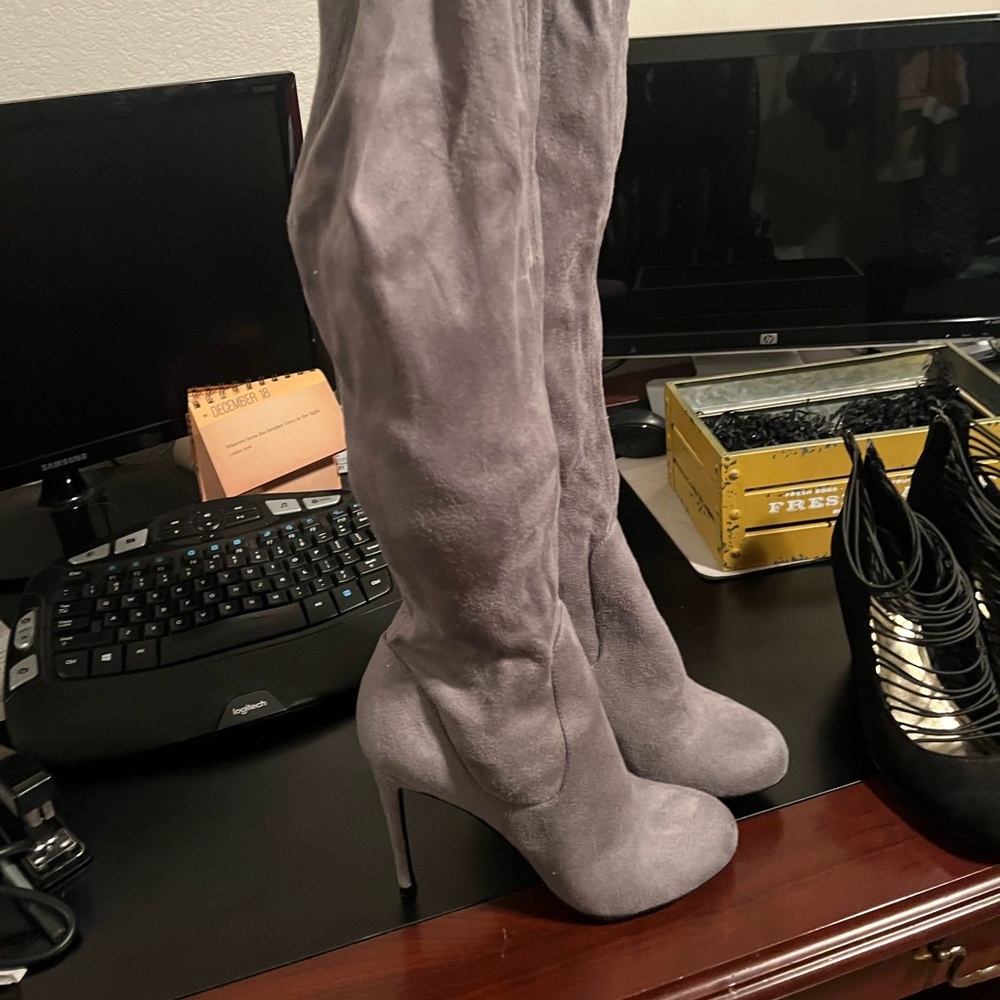 Charles David Knee high boots